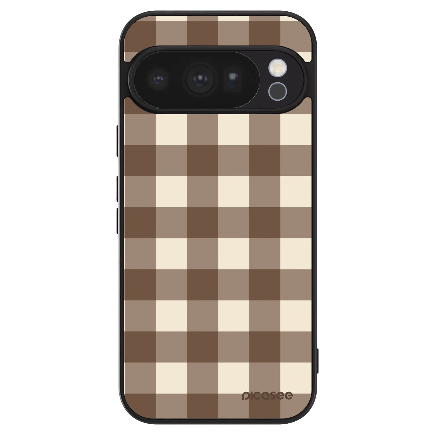 Picasee ULTIMATE CASE pro Google Pixel 10 Pro - Brown grid