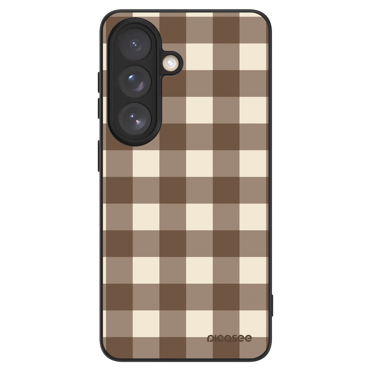 Picasee ULTIMATE CASE pro Samsung Galaxy S26 - Brown grid