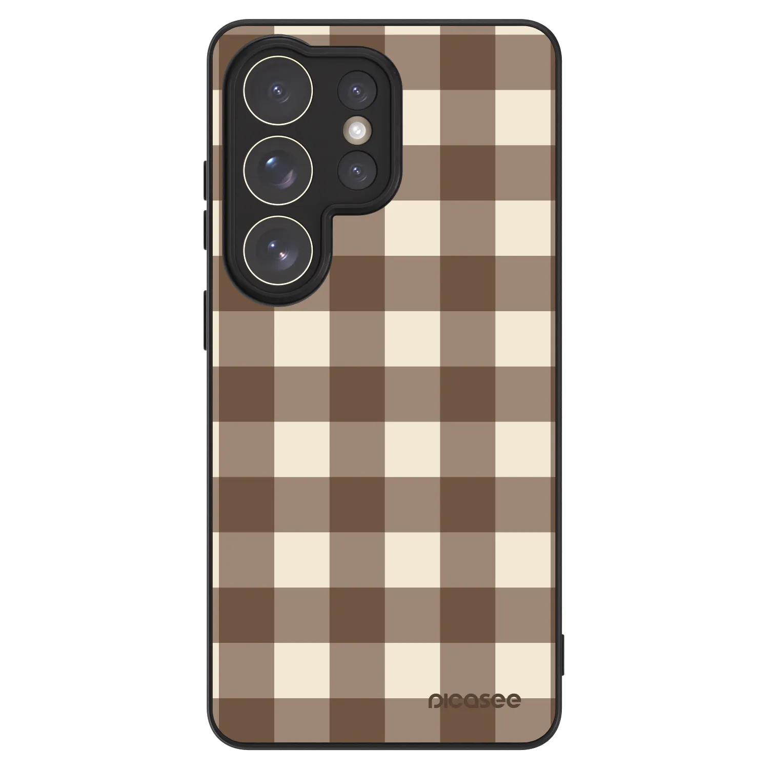 Picasee ULTIMATE CASE PowerShare pro Samsung Galaxy S26 Ultra - Brown grid