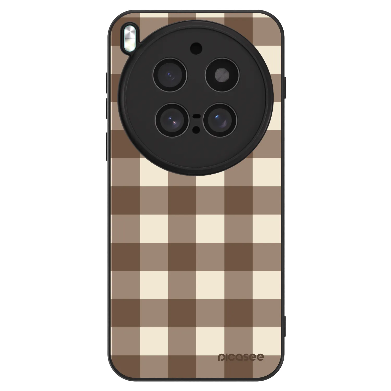 Picasee ULTIMATE CASE pro Vivo X300 Pro - Brown grid
