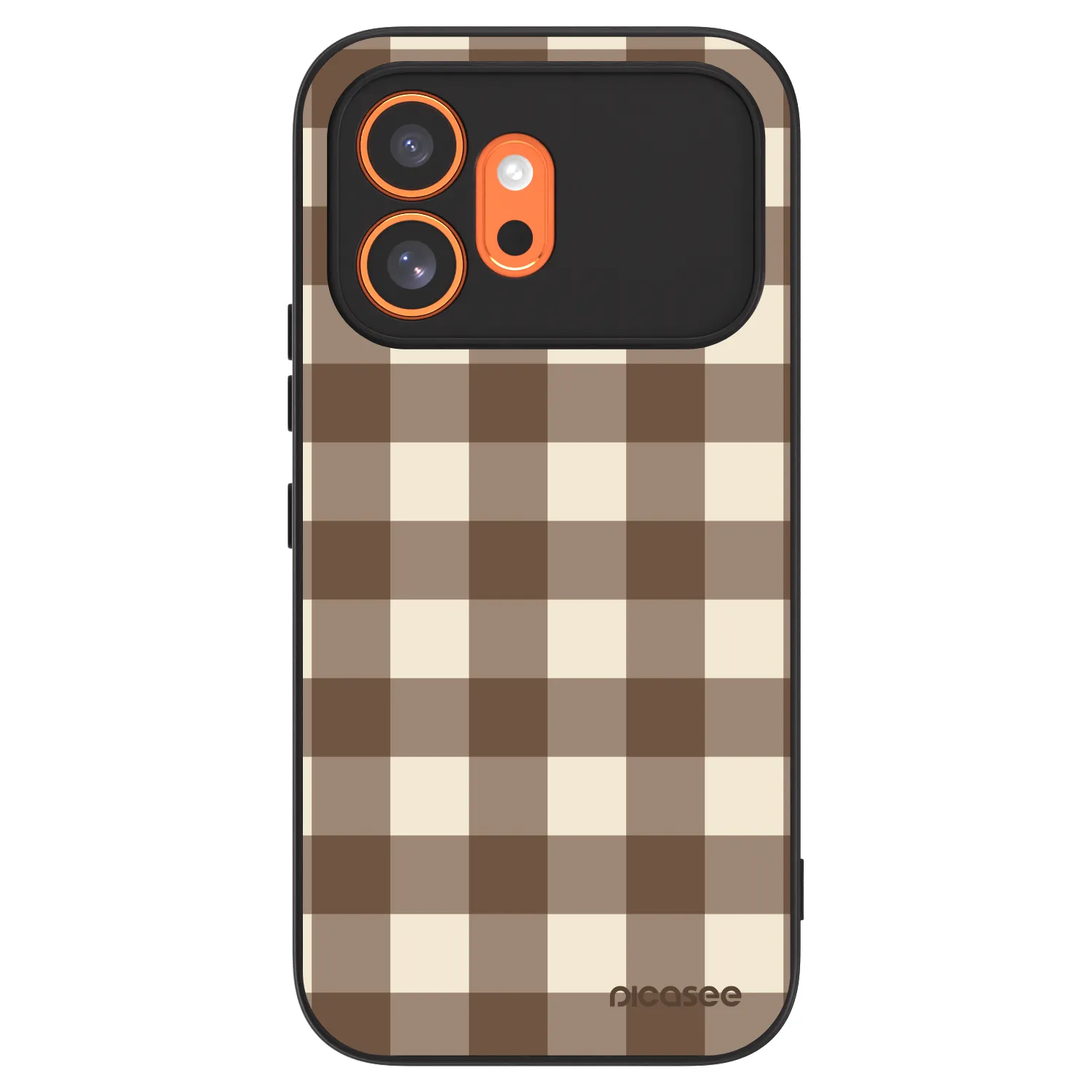 Picasee ULTIMATE CASE pro Honor 600 - Brown grid