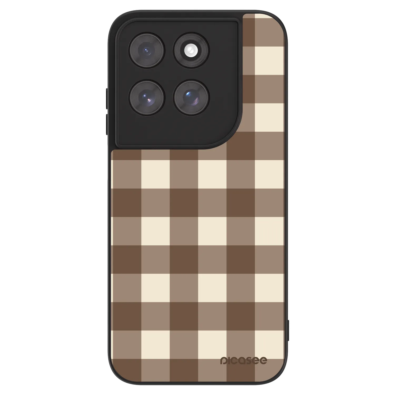Picasee ULTIMATE CASE pro Motorola Moto G77 - Brown grid