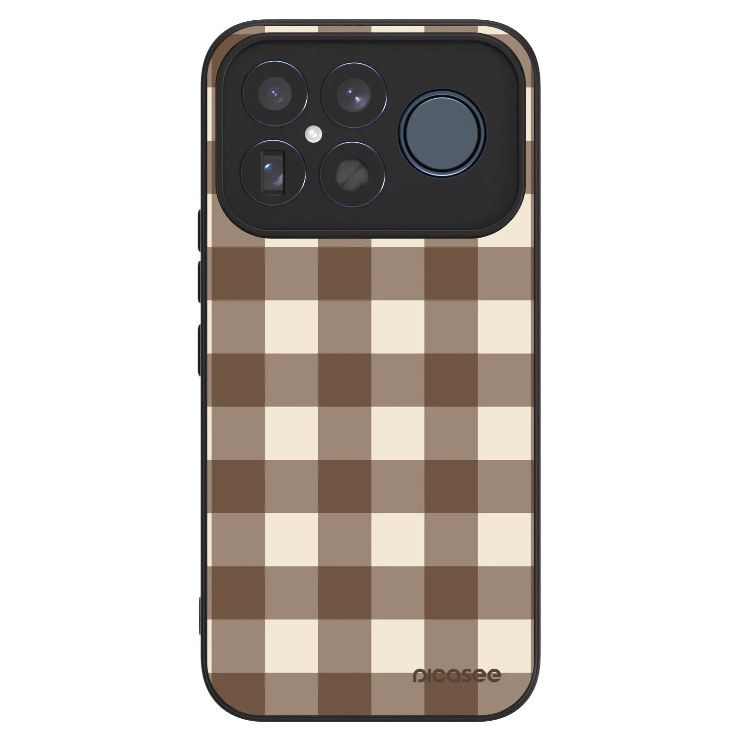 Picasee ULTIMATE CASE pro Xiaomi Poco F8 Ultra - Brown grid