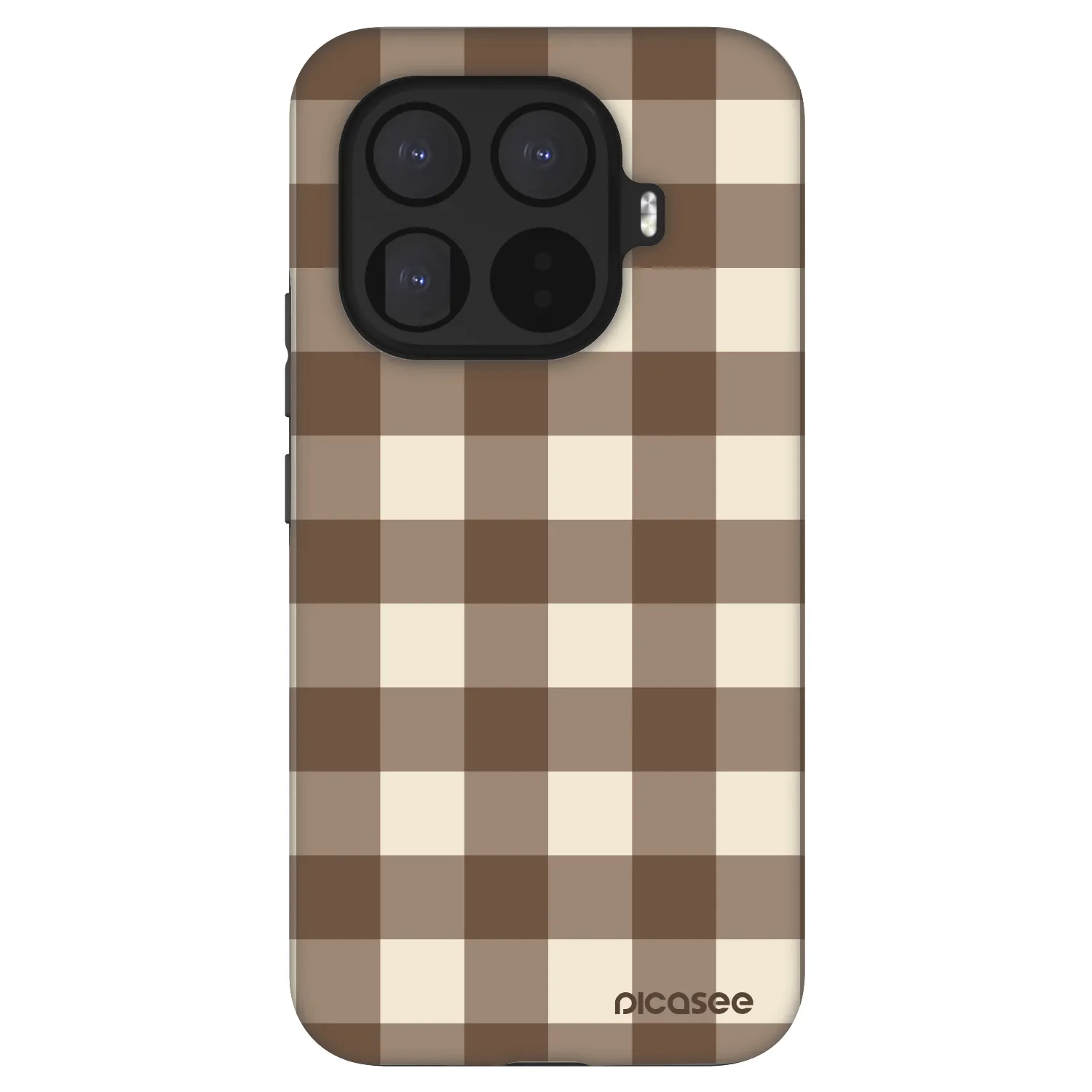 Picasee Fashion Case pro Xiaomi 15T Pro - Brown grid