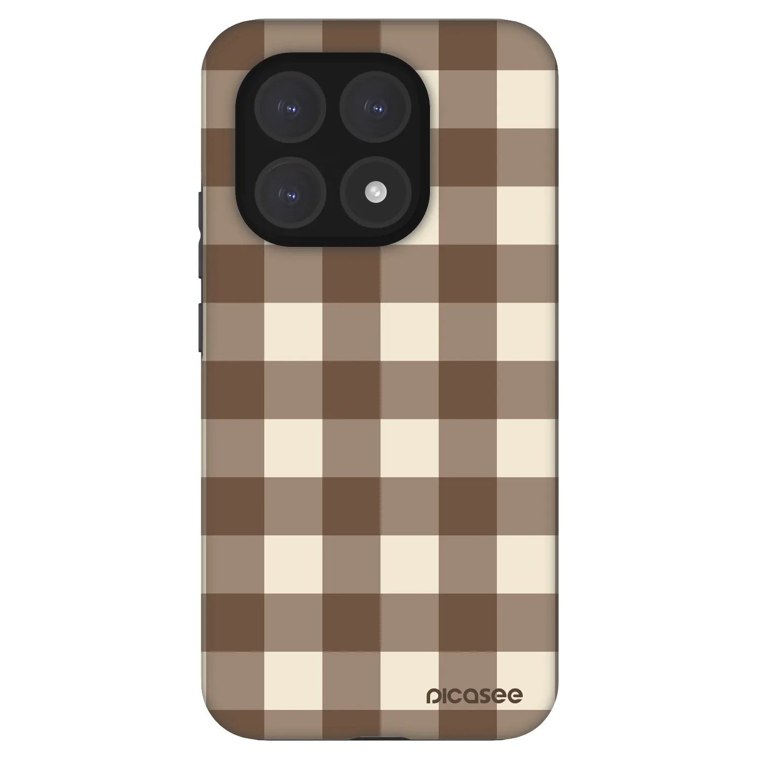 Picasee Fashion Case pro Xiaomi 15T - Brown grid