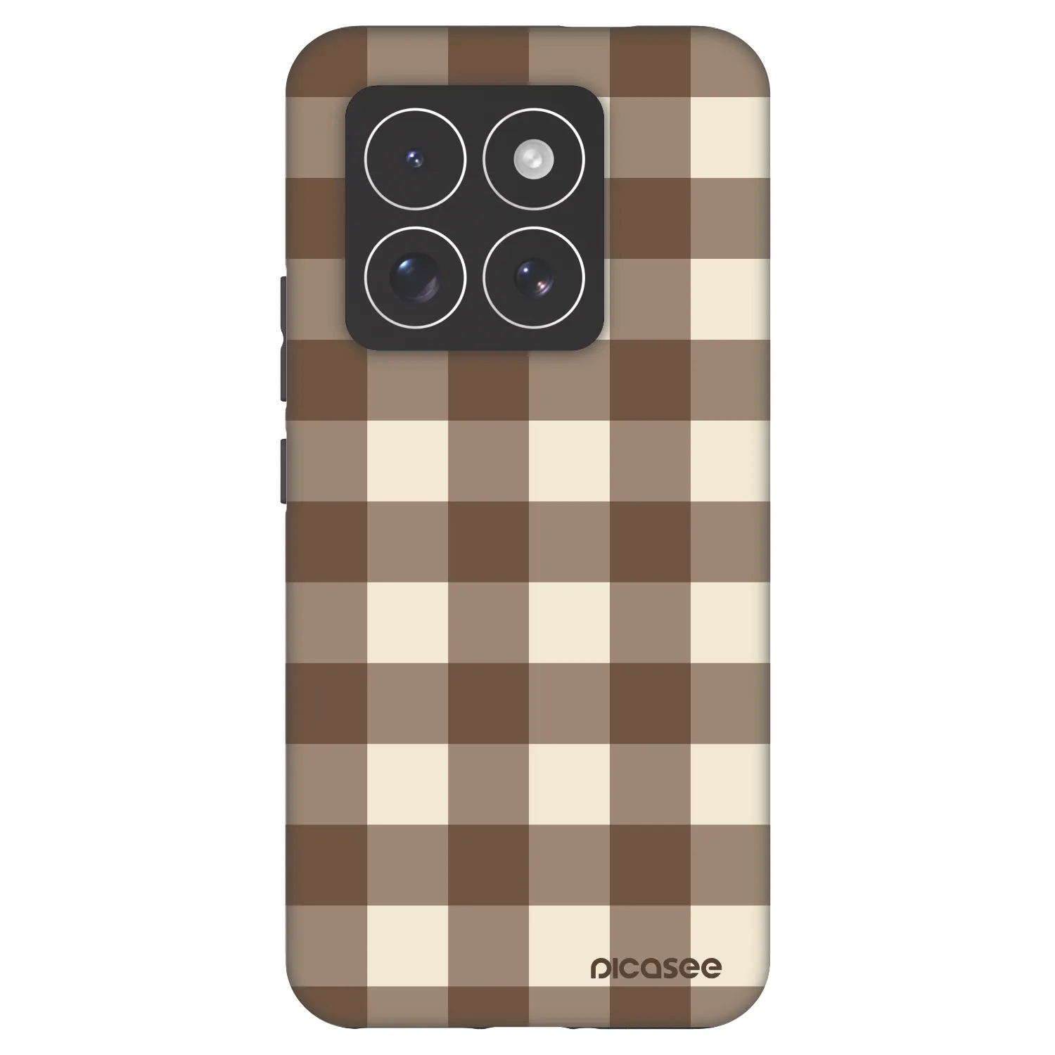 Picasee Fashion Case pro Xiaomi 14 Pro - Brown grid