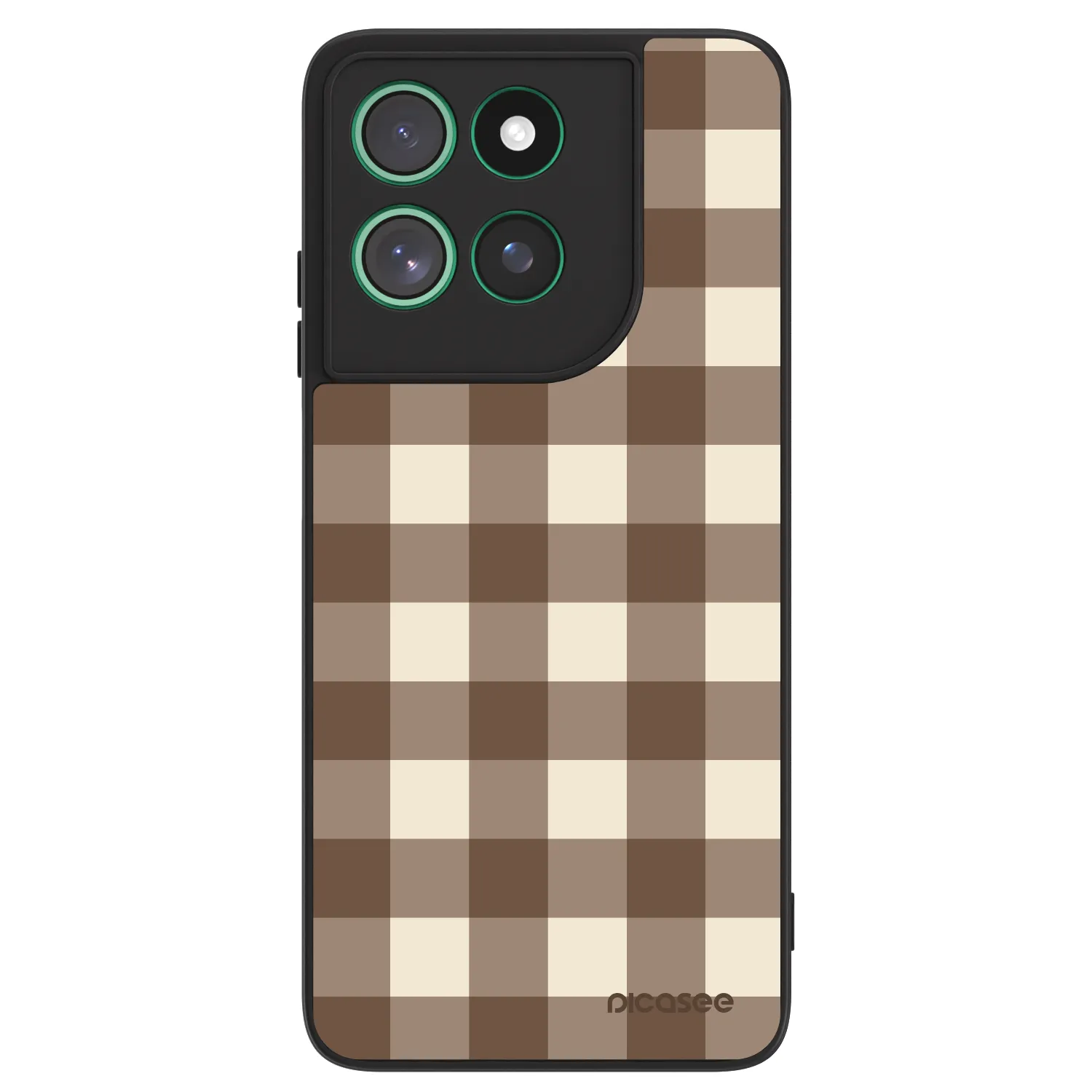 Picasee ULTIMATE CASE pro Motorola Moto G57 Power - Brown grid