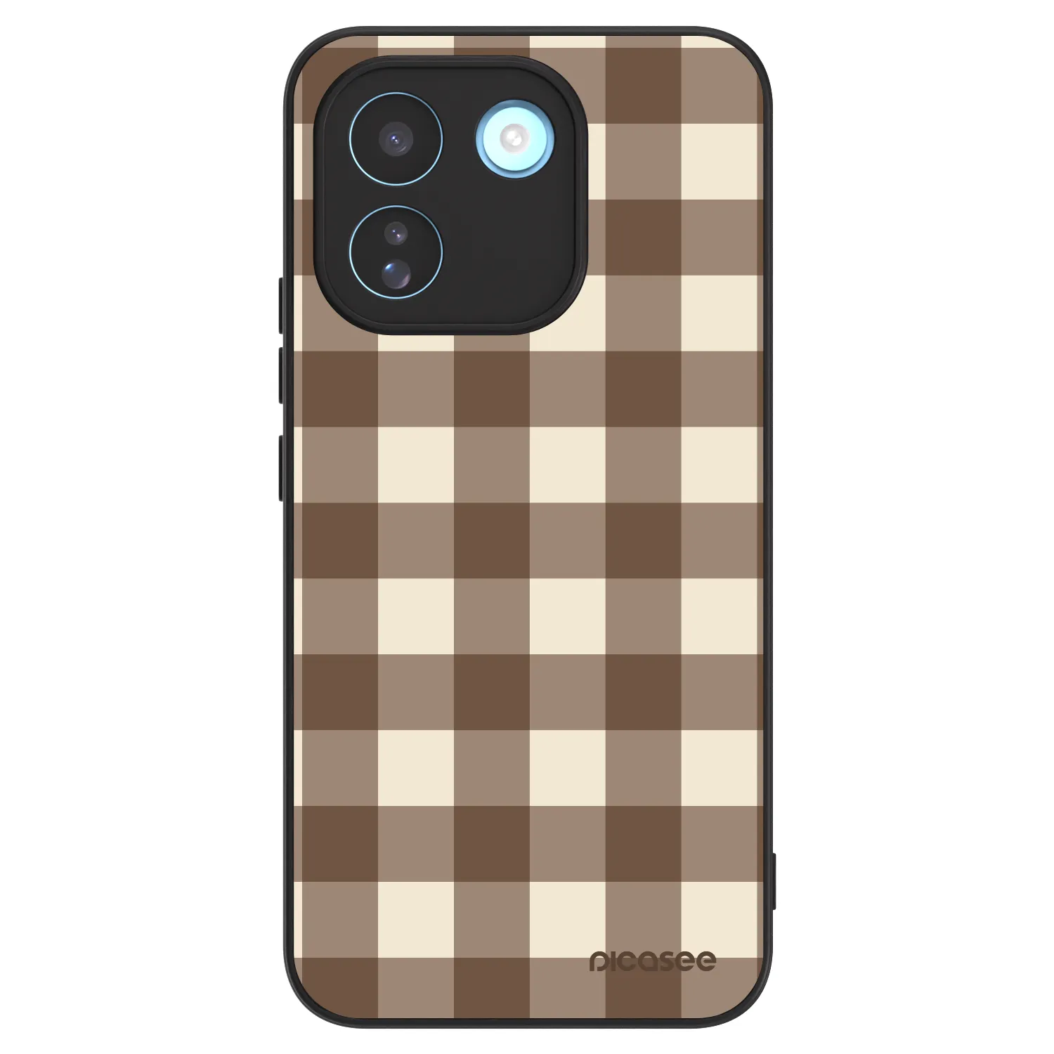 Picasee ULTIMATE CASE pro Xiaomi Redmi Note 17 Pro MAX 5G - Brown grid