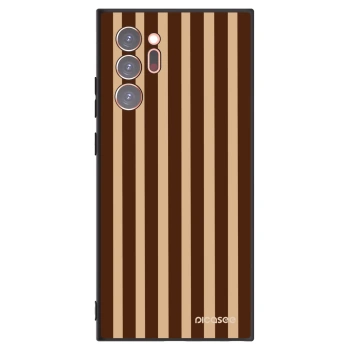Obal pro Samsung Galaxy Note 20 Ultra - Brown lines