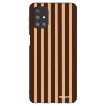 Obal pro Samsung Galaxy M31s - Brown lines