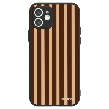 Picasee ULTIMATE CASE pro Apple iPhone 12 - Brown lines