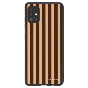 Picasee ULTIMATE CASE pro Samsung Galaxy A51 A515F - Brown lines