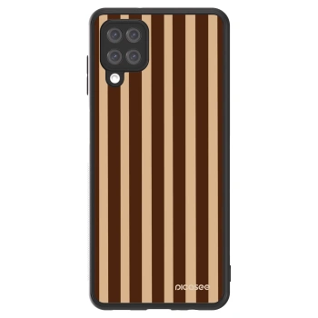 Picasee ULTIMATE CASE pro Samsung Galaxy A12 A125F - Brown lines