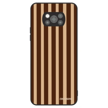 Obal pro Xiaomi Poco X3 Pro - Brown lines