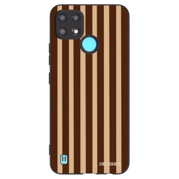 Obal pro Realme C21 - Brown lines