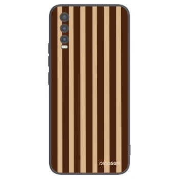 Obal pro Vivo Y20s - Brown lines