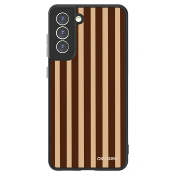 Picasee ULTIMATE CASE pro Samsung Galaxy S21 FE 5G - Brown lines