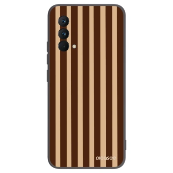 Picasee silikonový černý obal pro Realme GT Master Edition 5G - Brown lines