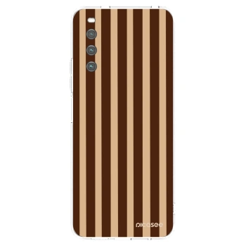 Obal pro Sony Xperia 10 IV 5G - Brown lines