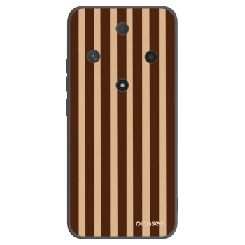 Picasee silikonový černý obal pro Honor Magic6 Lite 5G - Brown lines