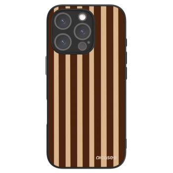 Picasee ULTIMATE CASE pro Apple iPhone 16 Pro - Brown lines