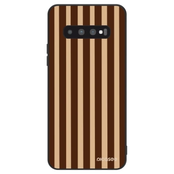 Obal pro Samsung Galaxy S10 Plus G975 - Brown lines