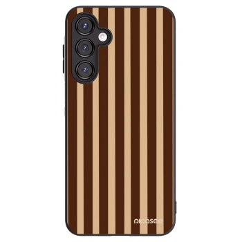 Picasee silikonový černý obal pro Samsung Galaxy A16 5G - Brown lines