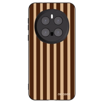 Picasee silikonový černý obal pro Honor Magic7 Pro 5G - Brown lines