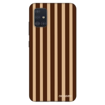 Obal pro Samsung Galaxy A51 A515F - Brown lines