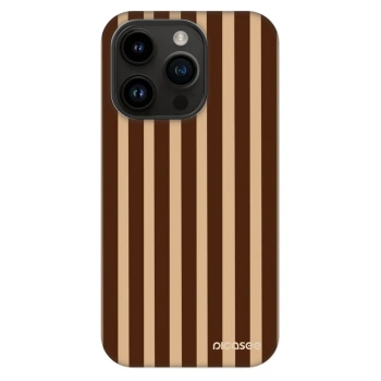 Obal pro Apple iPhone 14 Pro - Brown lines