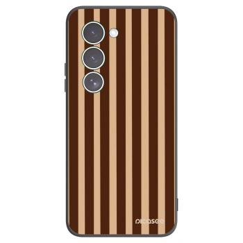 Picasee silikonový černý obal pro Xiaomi Redmi 15 5G - Brown lines