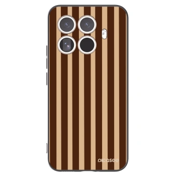 Picasee silikonový černý obal pro Xiaomi 15T Pro - Brown lines