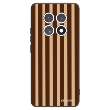 Picasee silikonový černý obal pro Xiaomi Redmi Note 15 4G - Brown lines