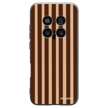 Picasee silikonový černý obal pro Honor Magic8 Pro 5G - Brown lines