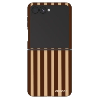 Obal pro Samsung Galaxy Z Flip7 5G - Brown lines