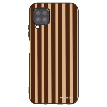 Picasee silikonový černý obal pro Huawei P40 Lite - Brown lines