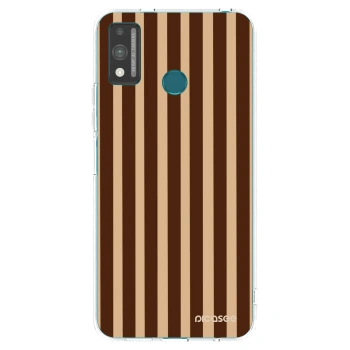 Obal pro Honor 9X Lite - Brown lines