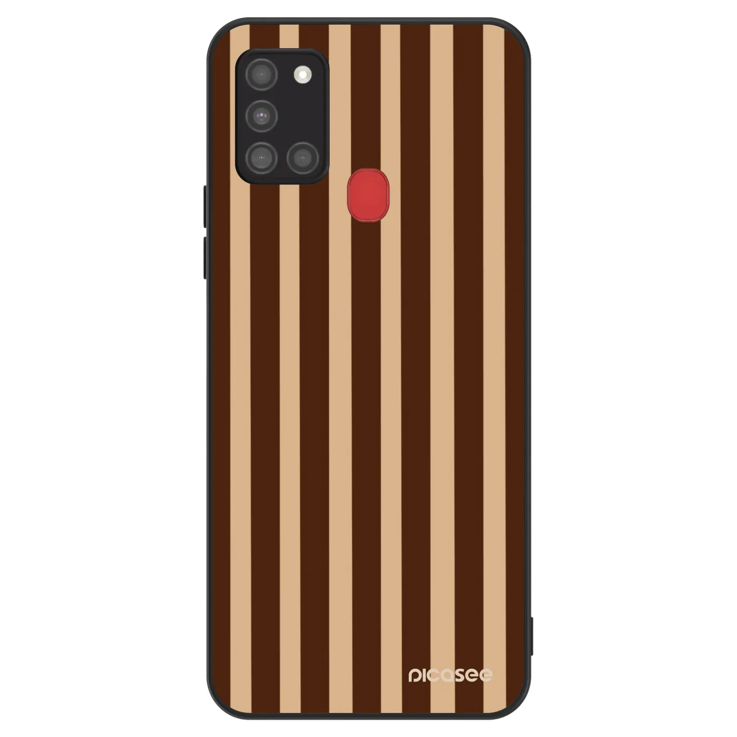 Picasee ULTIMATE CASE pro Samsung Galaxy A21s - Brown lines