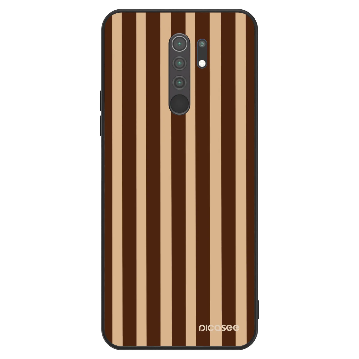Picasee ULTIMATE CASE pro Xiaomi Redmi 9 - Brown lines