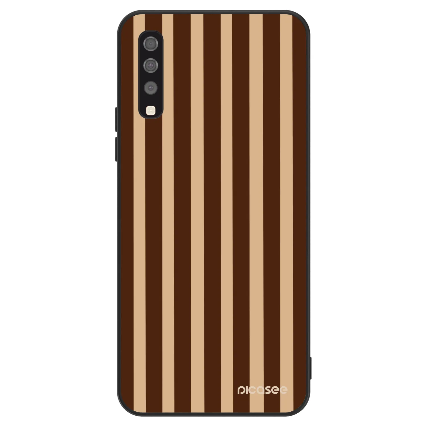 Picasee ULTIMATE CASE pro Samsung Galaxy A70 A705F - Brown lines