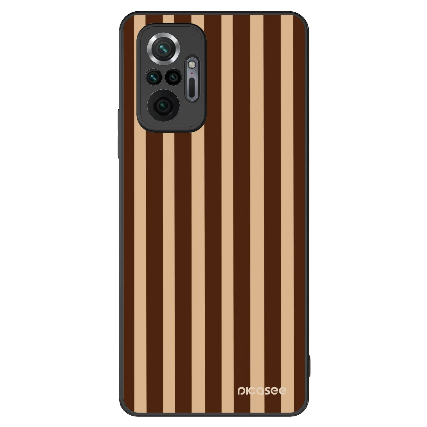 Picasee ULTIMATE CASE pro Xiaomi Redmi Note 10 Pro - Brown lines