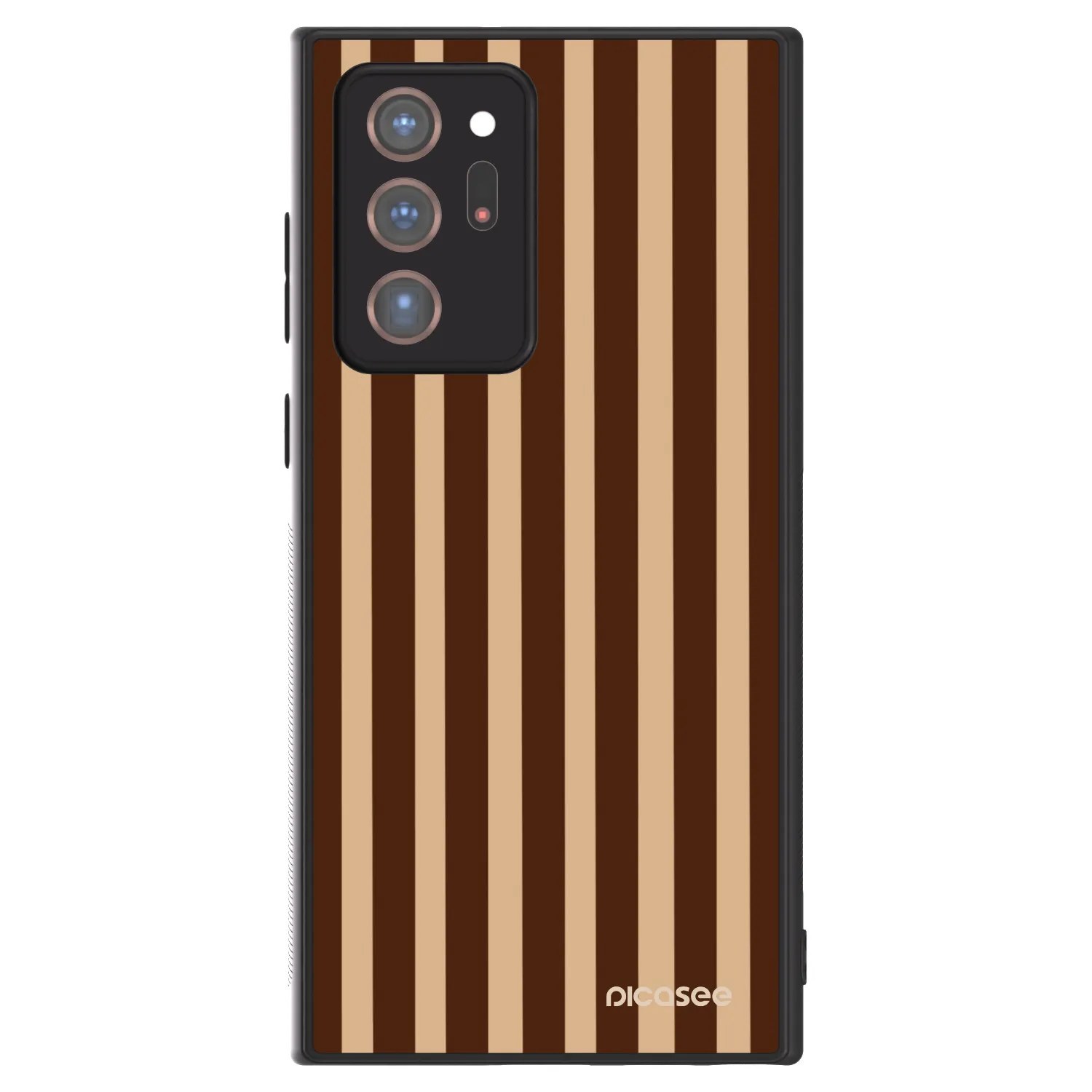 Picasee ULTIMATE CASE pro Samsung Galaxy Note 20 Ultra - Brown lines