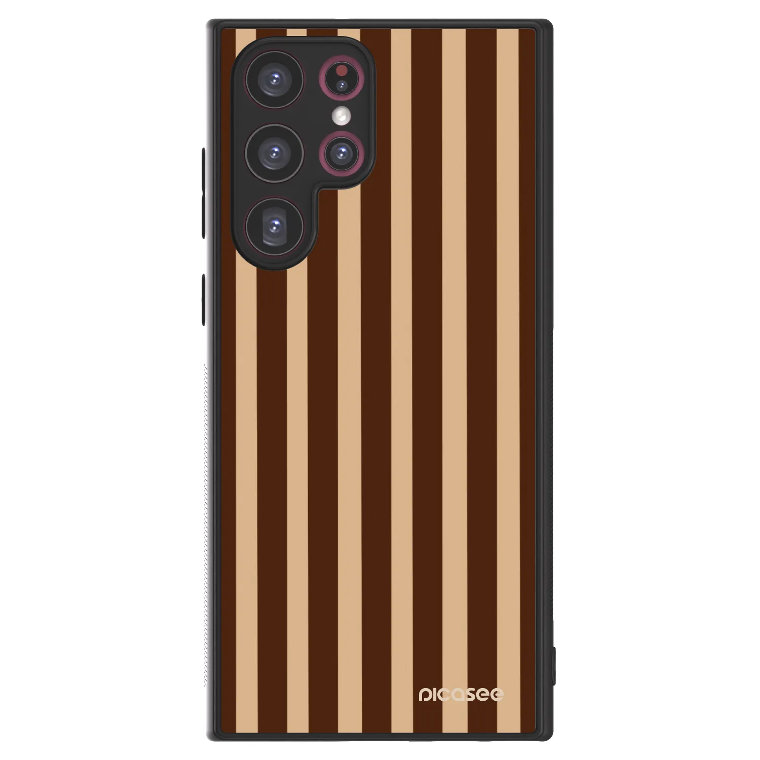 Picasee ULTIMATE CASE pro Samsung Galaxy S22 Ultra 5G - Brown lines
