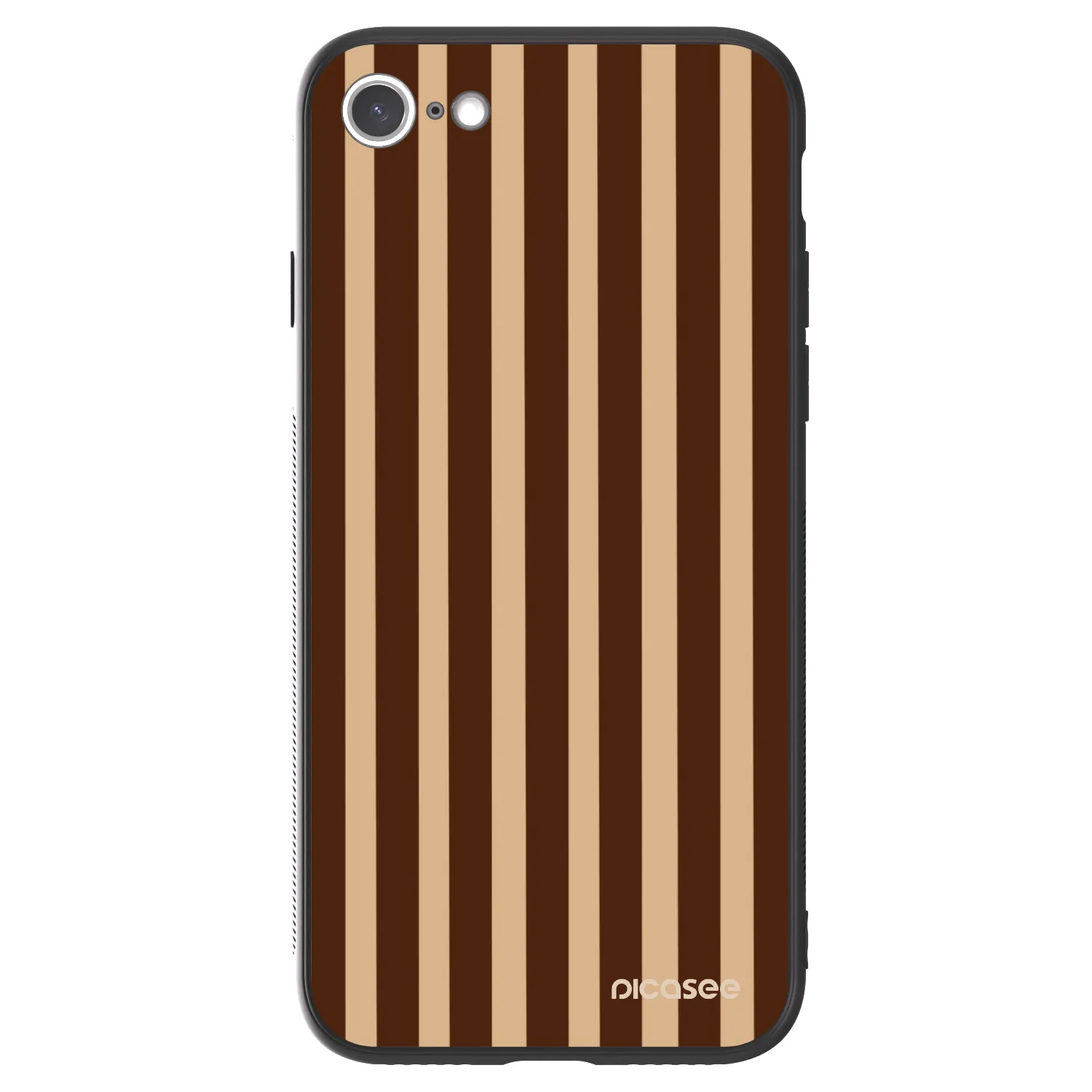 Picasee ULTIMATE CASE pro Apple iPhone SE 2022 - Brown lines