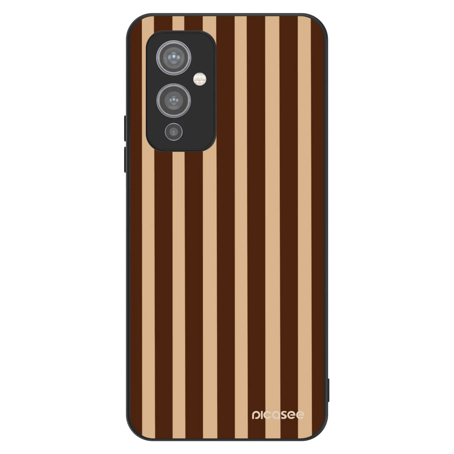 Picasee ULTIMATE CASE pro OnePlus 9 - Brown lines