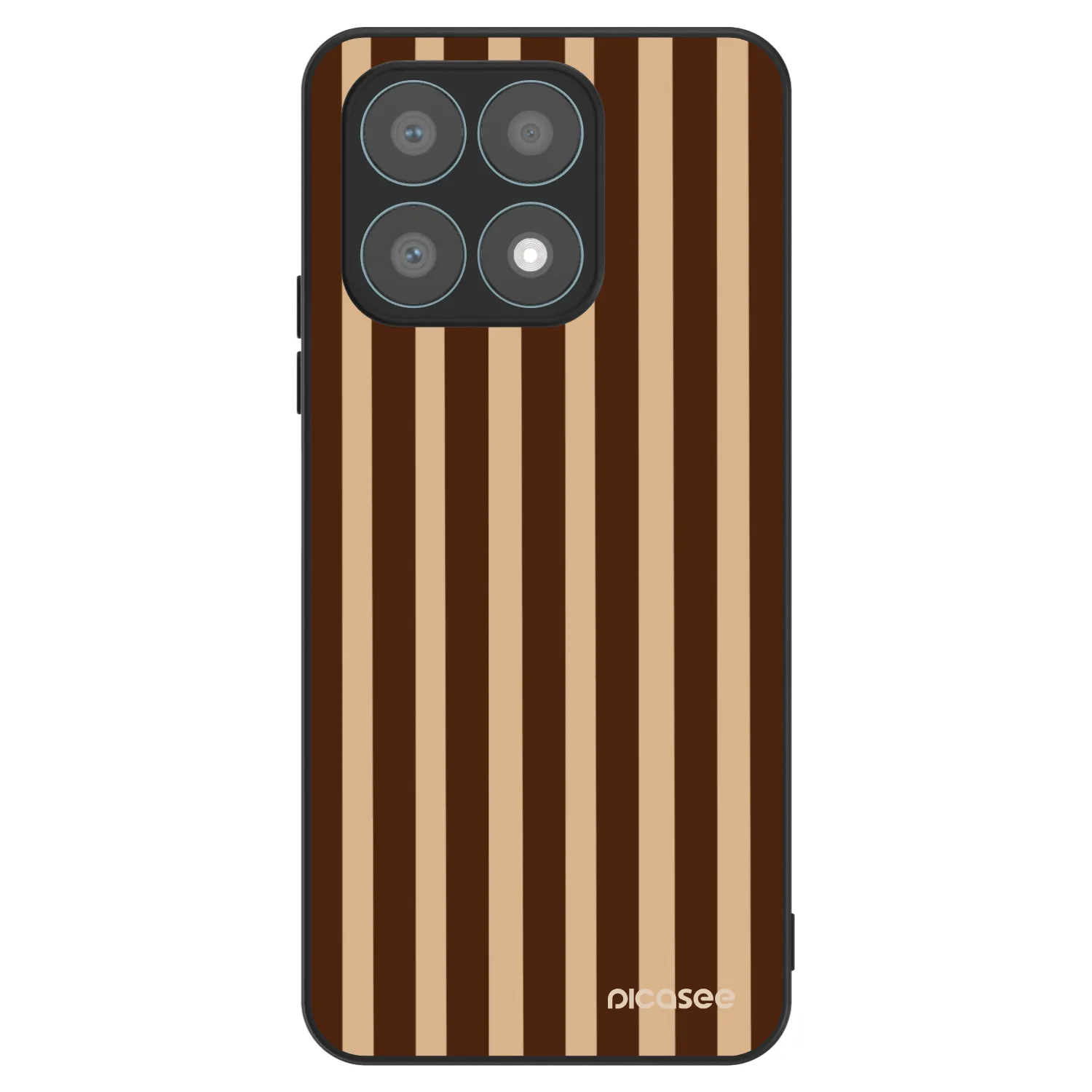 Picasee ULTIMATE CASE pro Honor X8a - Brown lines