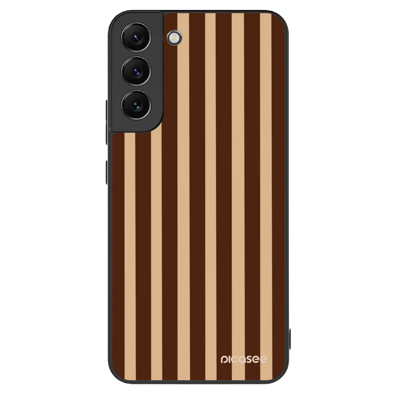 Picasee ULTIMATE CASE PowerShare pro Samsung Galaxy S22+ 5G - Brown lines