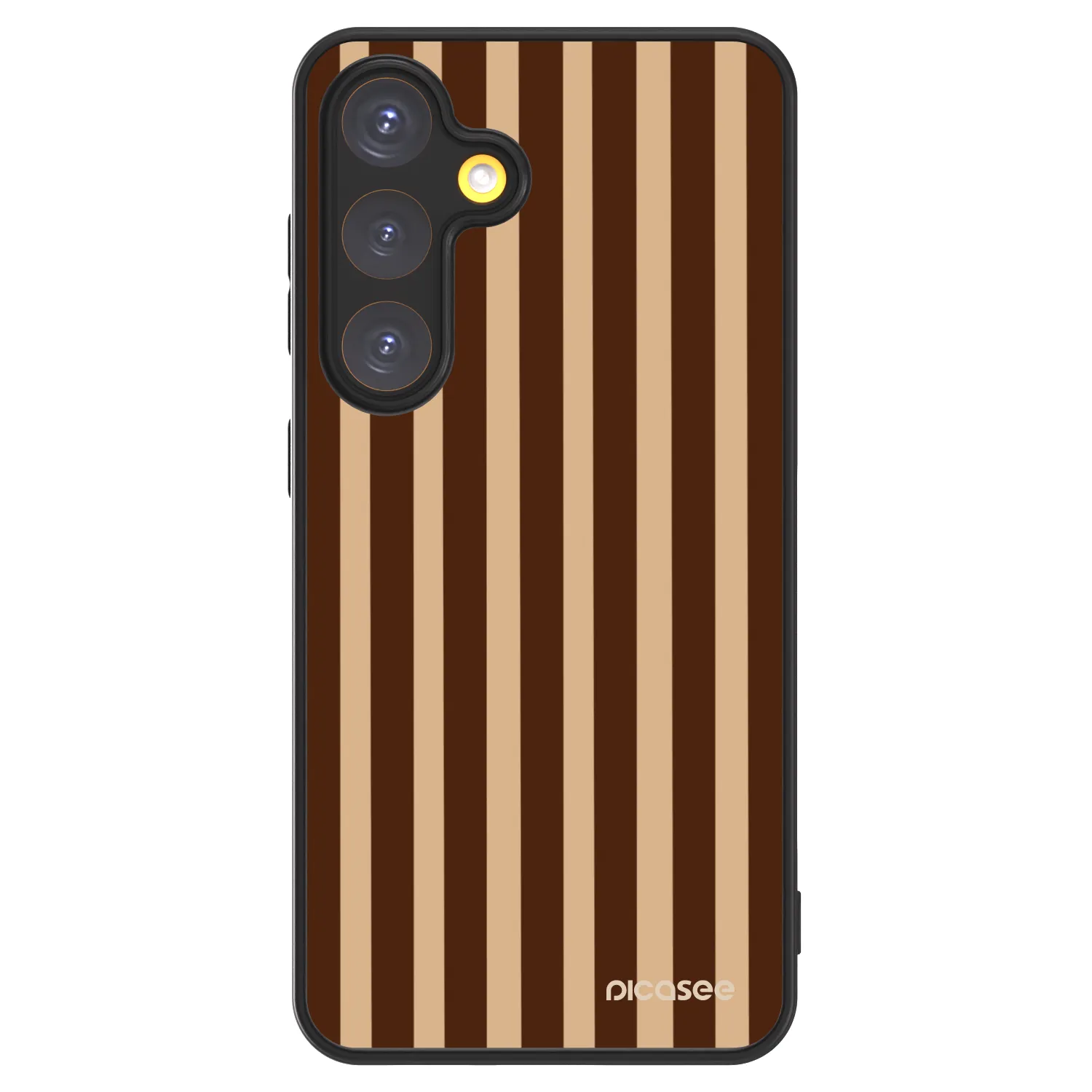Picasee ULTIMATE CASE pro Samsung Galaxy S24 S921B 5G - Brown lines