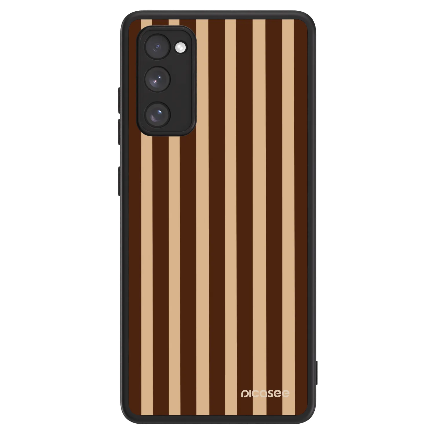 Picasee ULTIMATE CASE PowerShare pro Samsung Galaxy S20 FE - Brown lines
