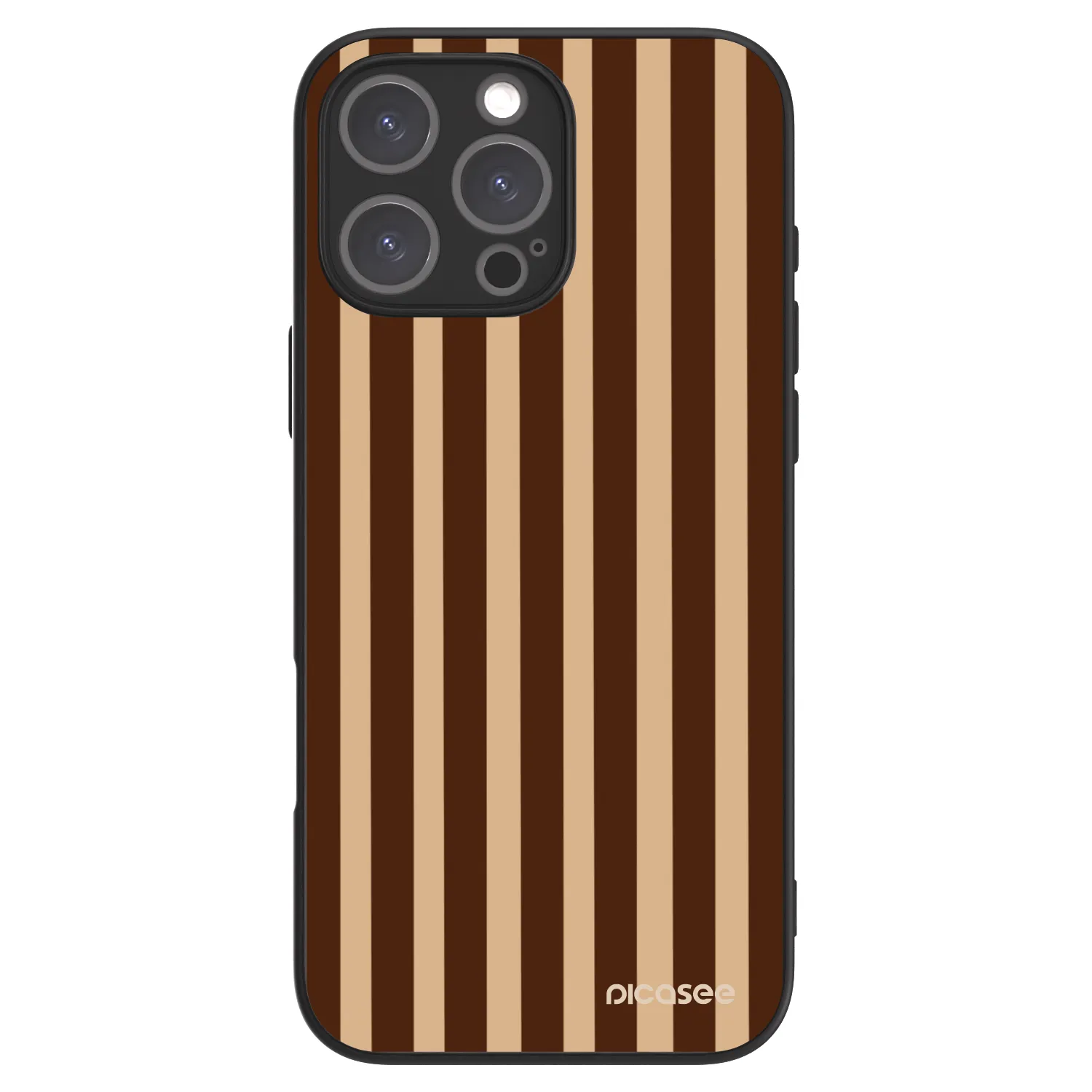 Picasee ULTIMATE CASE MagSafe pro Apple iPhone 16 Pro Max - Brown lines